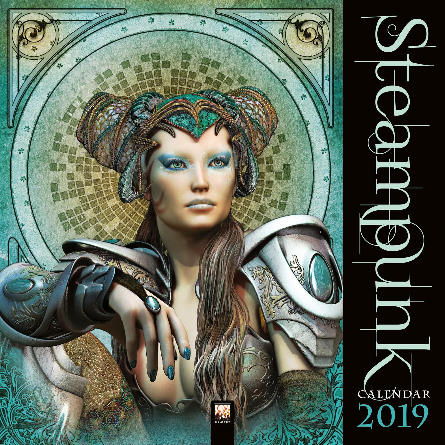 Steampunk Wall Calendar 2019 (Art Calendar)