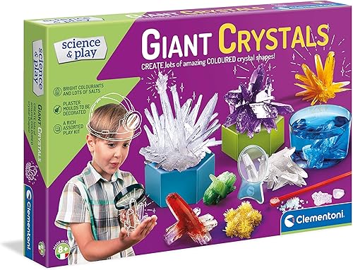 Miniatura 1 de Clementoni - 61729 - Ciencia y juego - Cristales gigantes - Kit de ciencia - Kit de laboratorio y esperimento para niños a partir de 8 años - Hecho