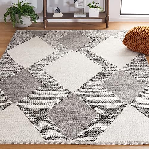 Miniatura 5 de Safavieh Lasa Collection LAS102E - Alfombra moderna de mediados de siglo no desprende pelusa para sala de estar comedor dormitorio oficina en casa 8