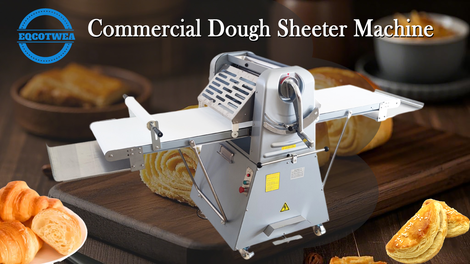 Amazon.com: EQCOTWEA Commercial Dough Sheeter Machine 20