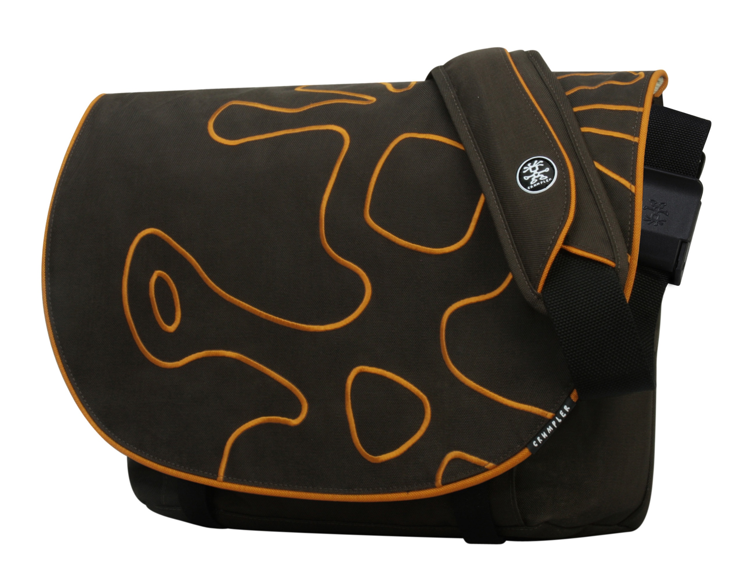 Crumpler Meat Smuggler Computer MacBook Lightweight Padded Messenger Laptop Bag, 15", Brown