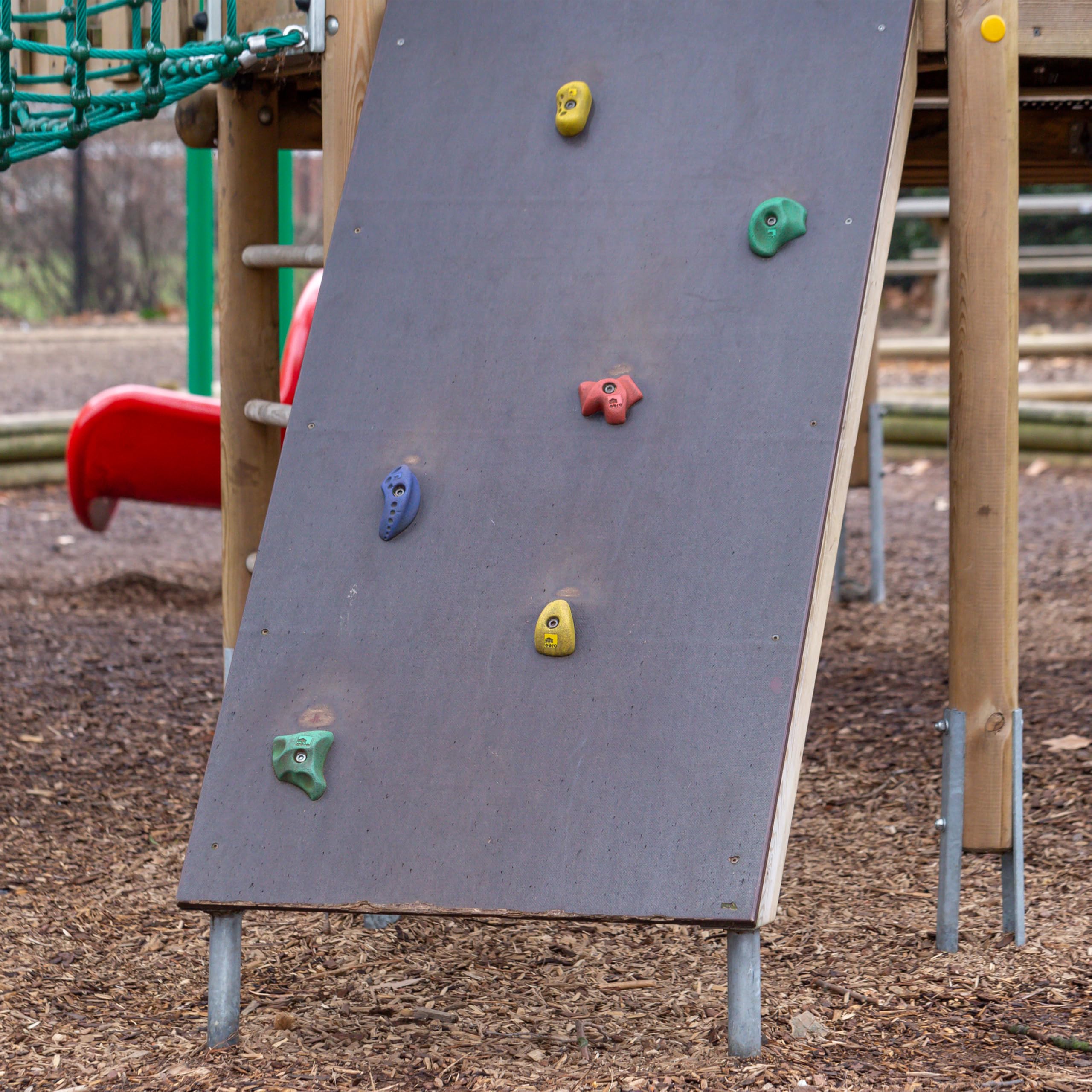 Retoo Klettergriffe Set 10 Stück für Kletterwand Outdoor & Indoor, 10 Klettersteine + 2 Haltegriffe mit Befestigung, bis 100 kg belastbar, Robustes Kunststoff, für Kinder