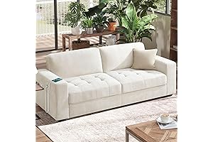 Hanherry 89” Sofa Couch for Living Room: Experience Unparalleled Comfort and Style