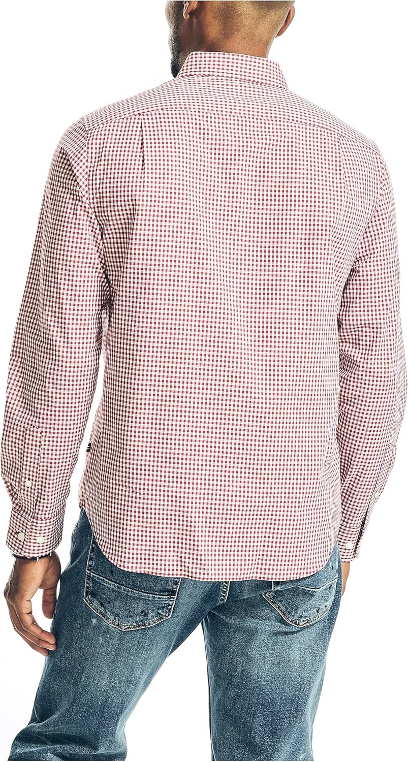 Miniatura 3 de Nautica Camisa de popelina de guingán para hombre