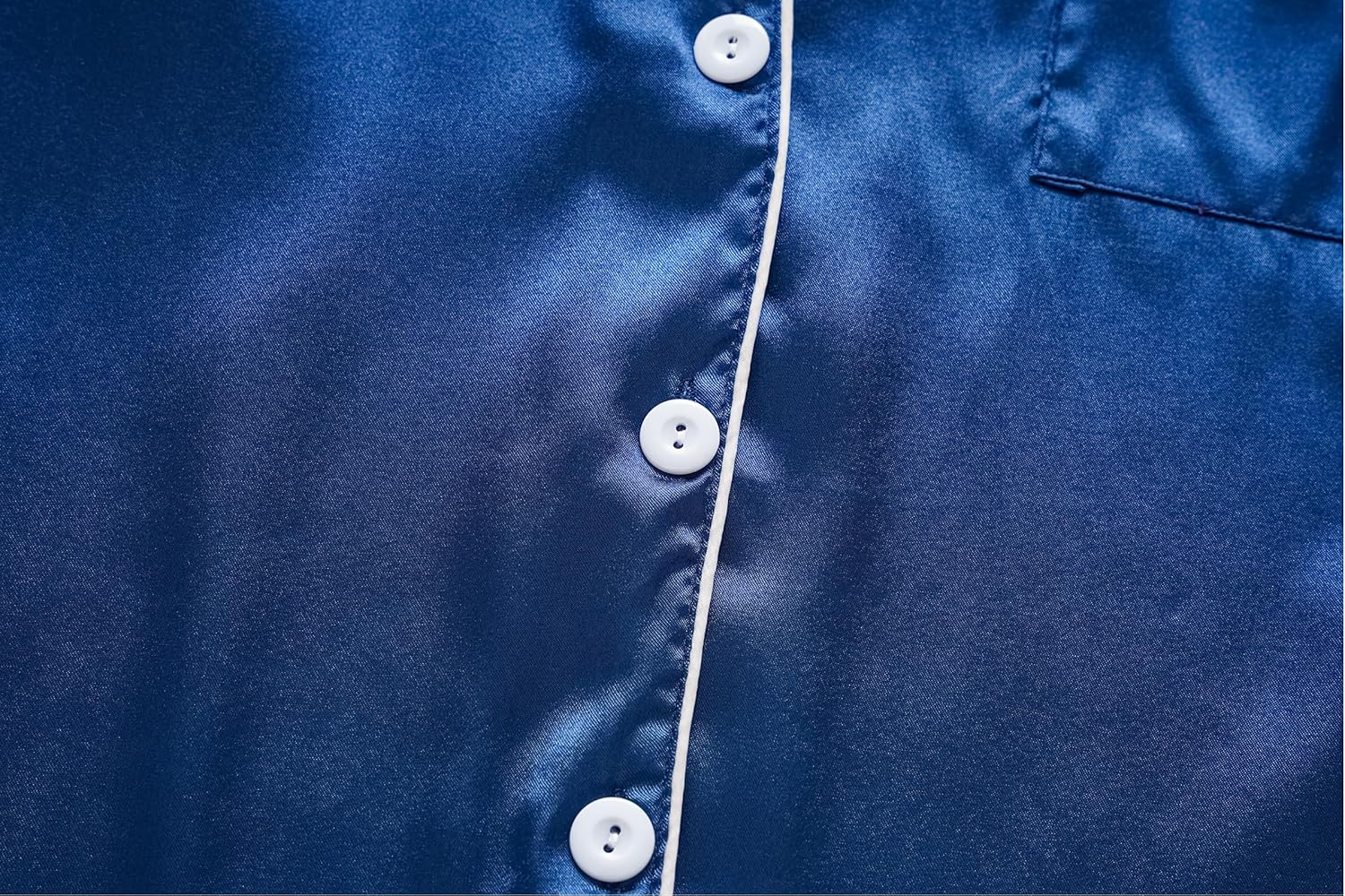 Unisex Kids Boys and Girls Pajama Sets Summer Short Sleeve With Shorts Sleepwear Silky Button Down Loungewear - Image 4