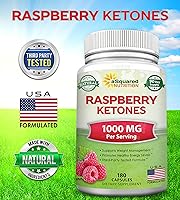 Vista 5 de aSquared Nutrition Cetonas naturales de frambuesa 1000mg-180 cápsulas de suplemento de pérdida de peso, máxima fuerza más píldoras de dieta supresor