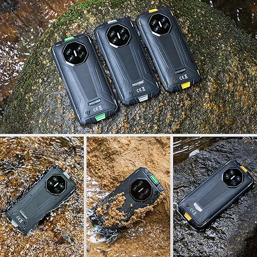 Miniatura 9 de DOOGEE Fire 3 Android 15 teléfono resistente desbloqueado, batería de 8350 mAh, 12 GB+64 GB2 TB, teléfono inteligente resistente Octa Core, pantalla