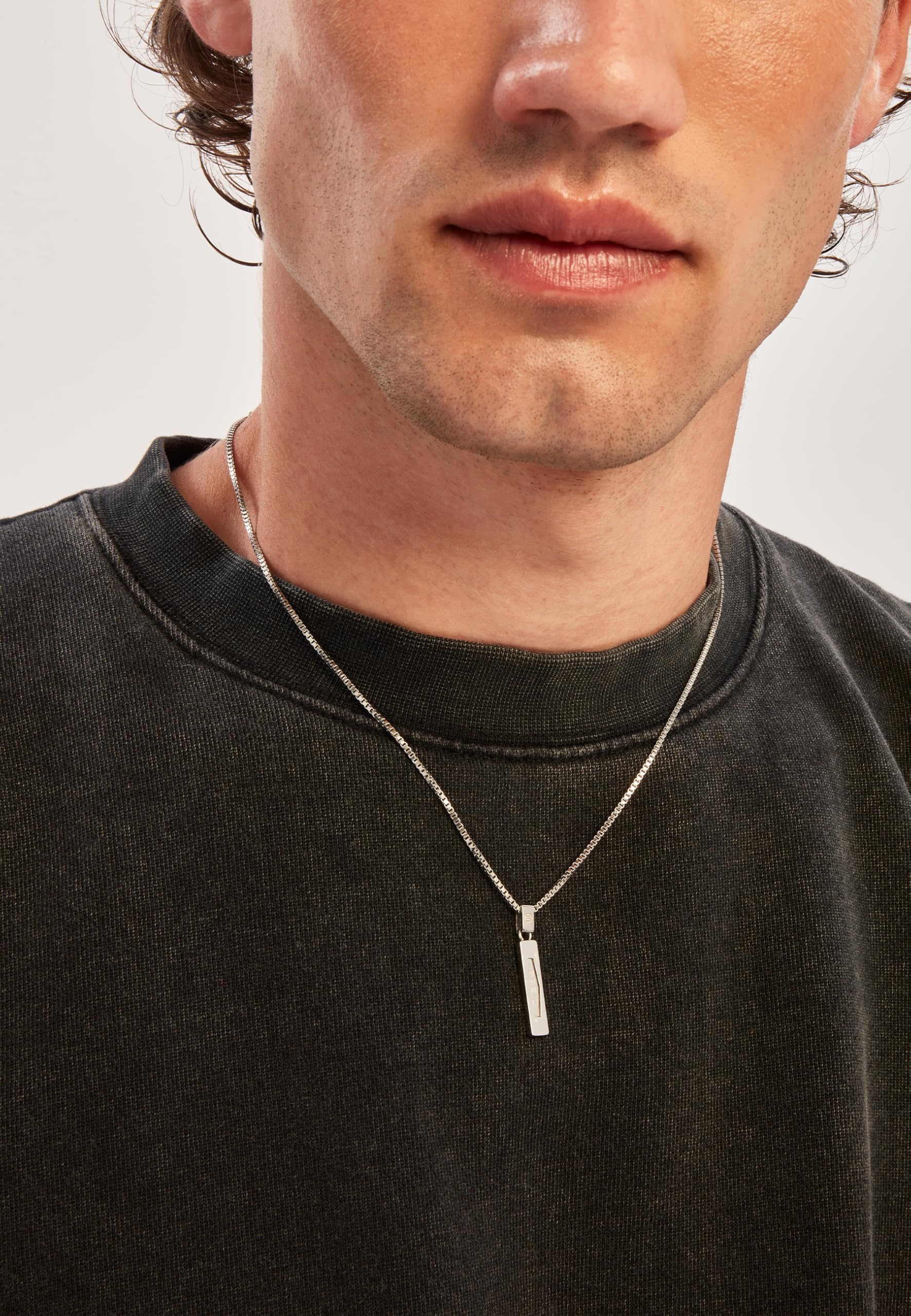 Breil, Collana Uomo in Acciaio | Collezione URBANCORE, Collana, Dimensione 52 cm, Gioiello idee regalo uomo