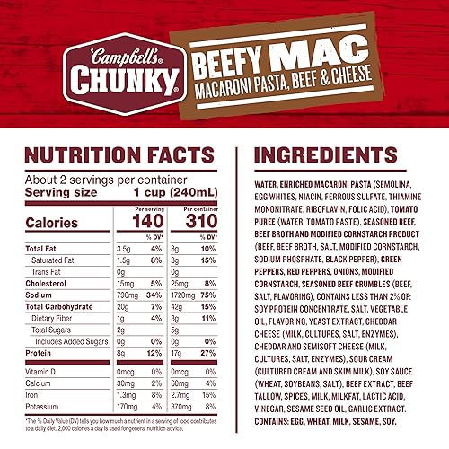 Miniatura 9 de Sopa Campbell Chunky 188 onza Paquete de 12