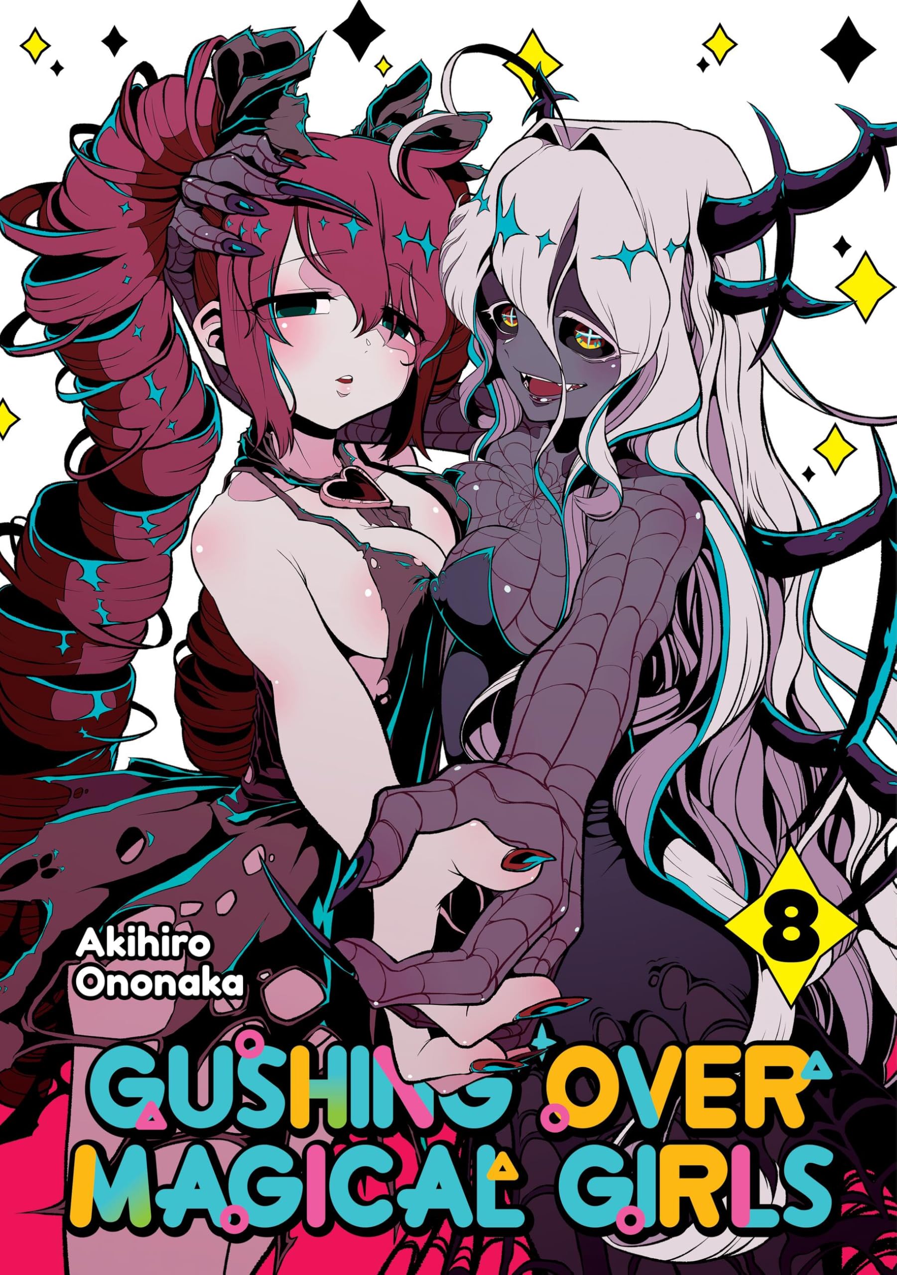 Gushing over Magical Girls: Volume 8 (Manga) by Akihiro Ononaka (Paperback Book)