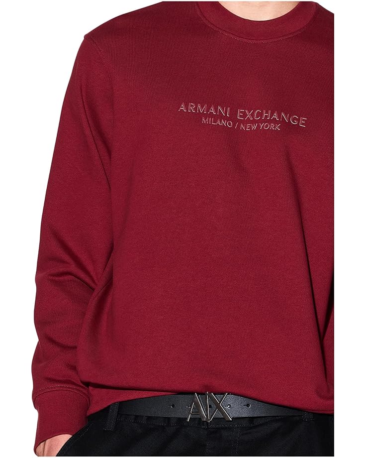 Armani Exchange Milano/New York Logo Pullover Sweatshirt - #3 of 4
