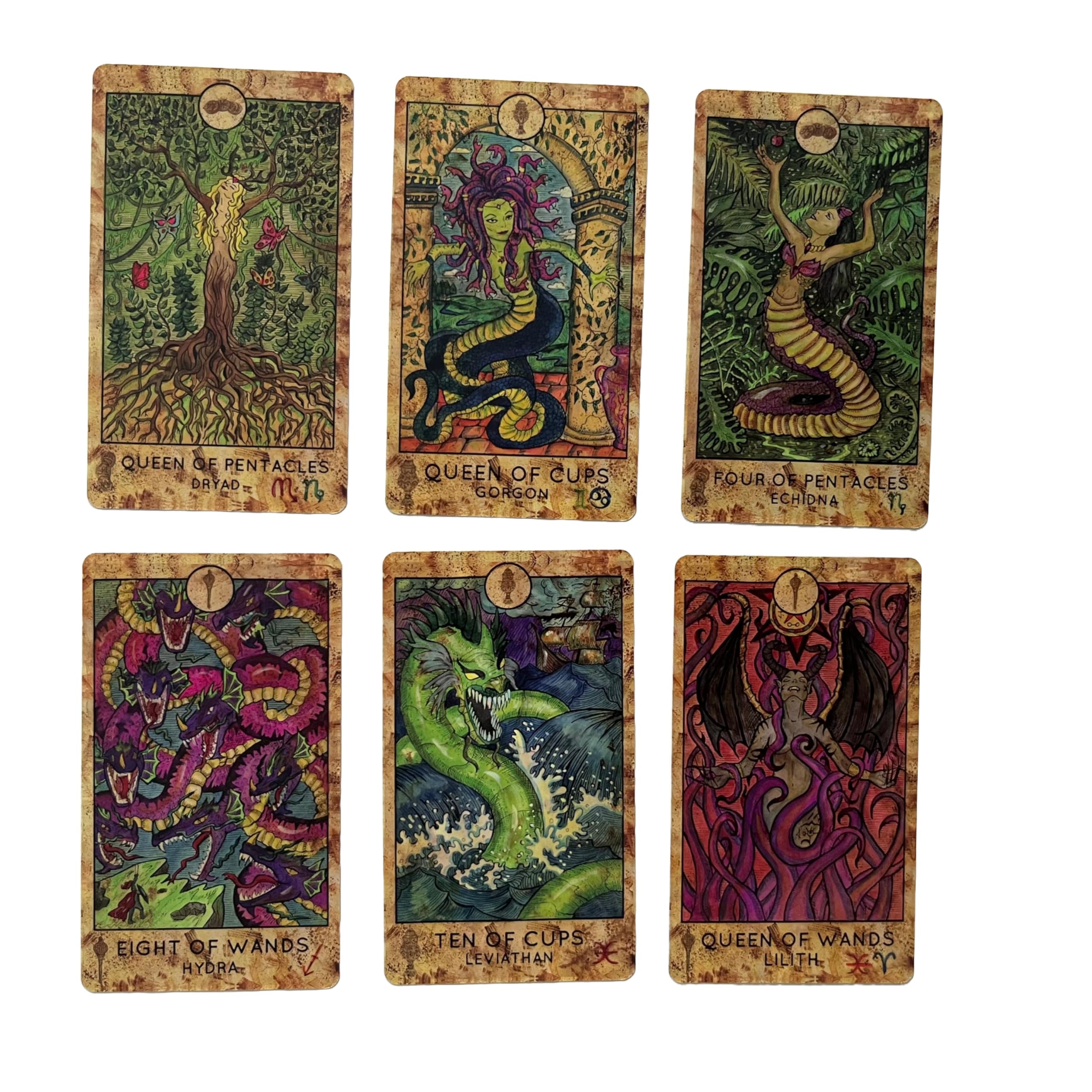 ☆絶版希少☆THE MYTHIC TAROT Mythic Tarot & Guidebook | Full Size Tarot Cards | 78 Cards