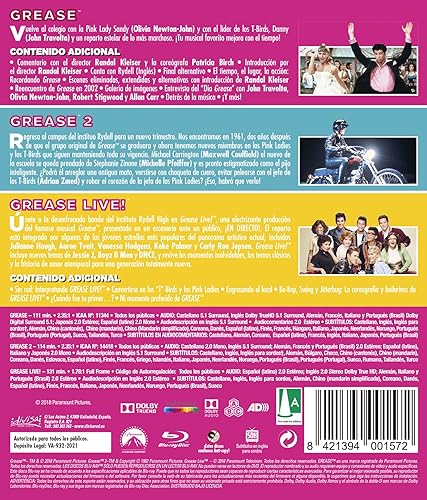 Miniatura 2 de Grease - Colección 3 películas - BD
