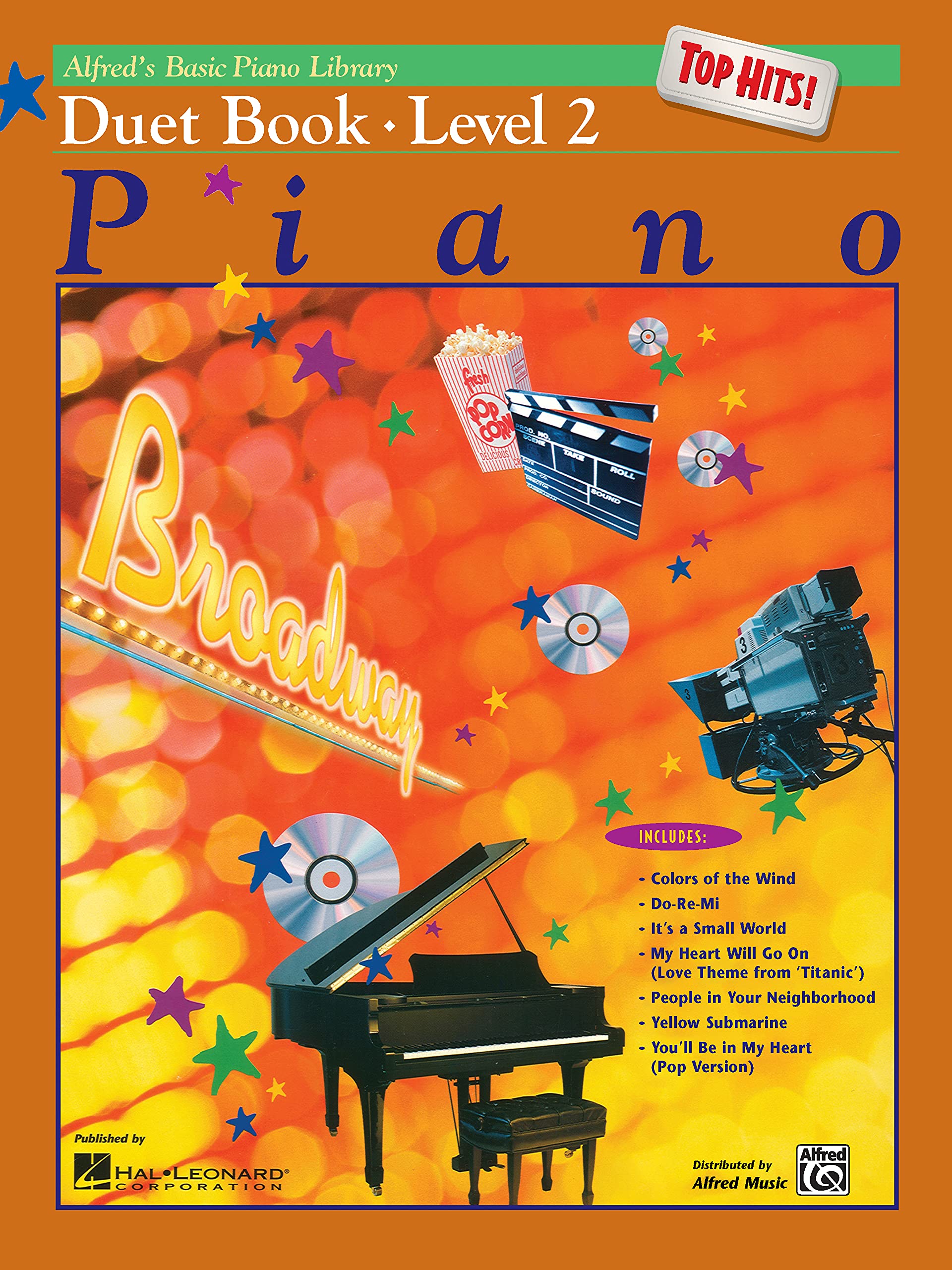 Alfred's Basic Piano Library Top Hits! Duet Book, Bk 2 (Alfred's Basic Piano Library, Bk 2)