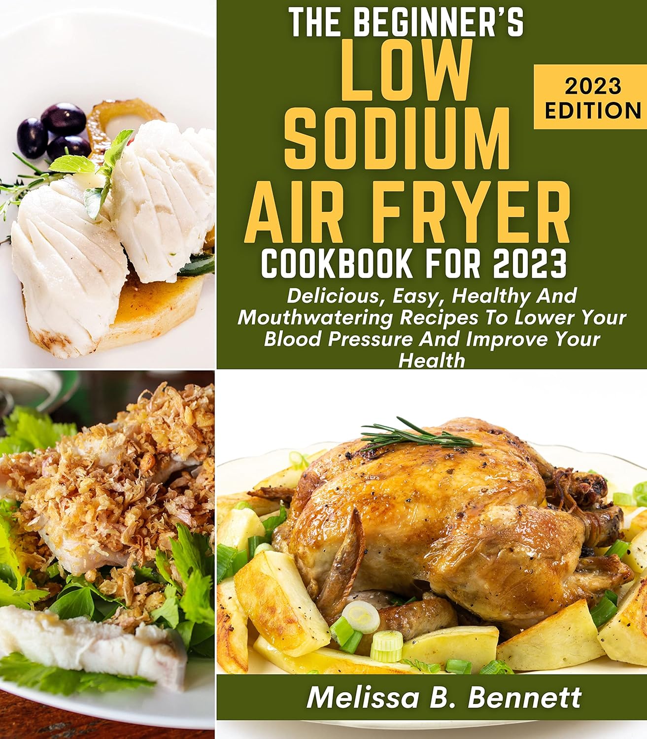 The Beginner's Low Sodium Air Fryer Cookbook For 2023 Delicious, Easy