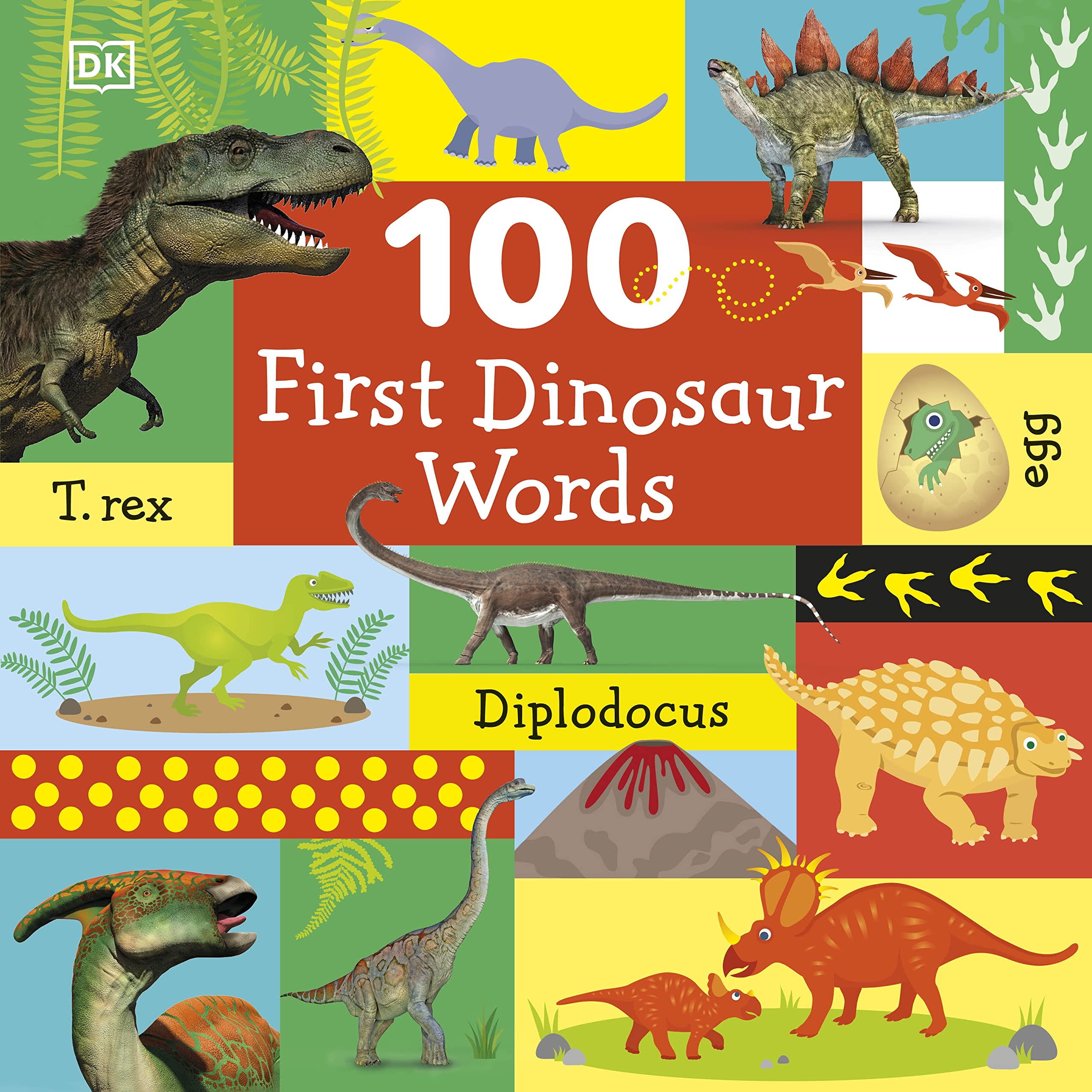 DK 100 First Dinosaur Words