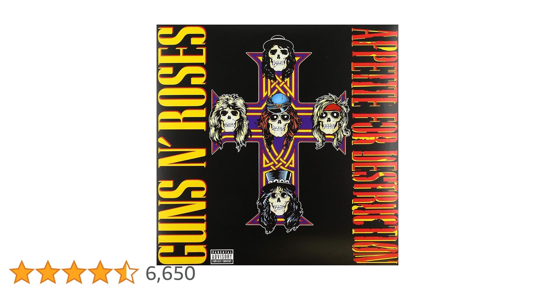 Appetite for Destruction (Vinyl): Amazon.ca: Music