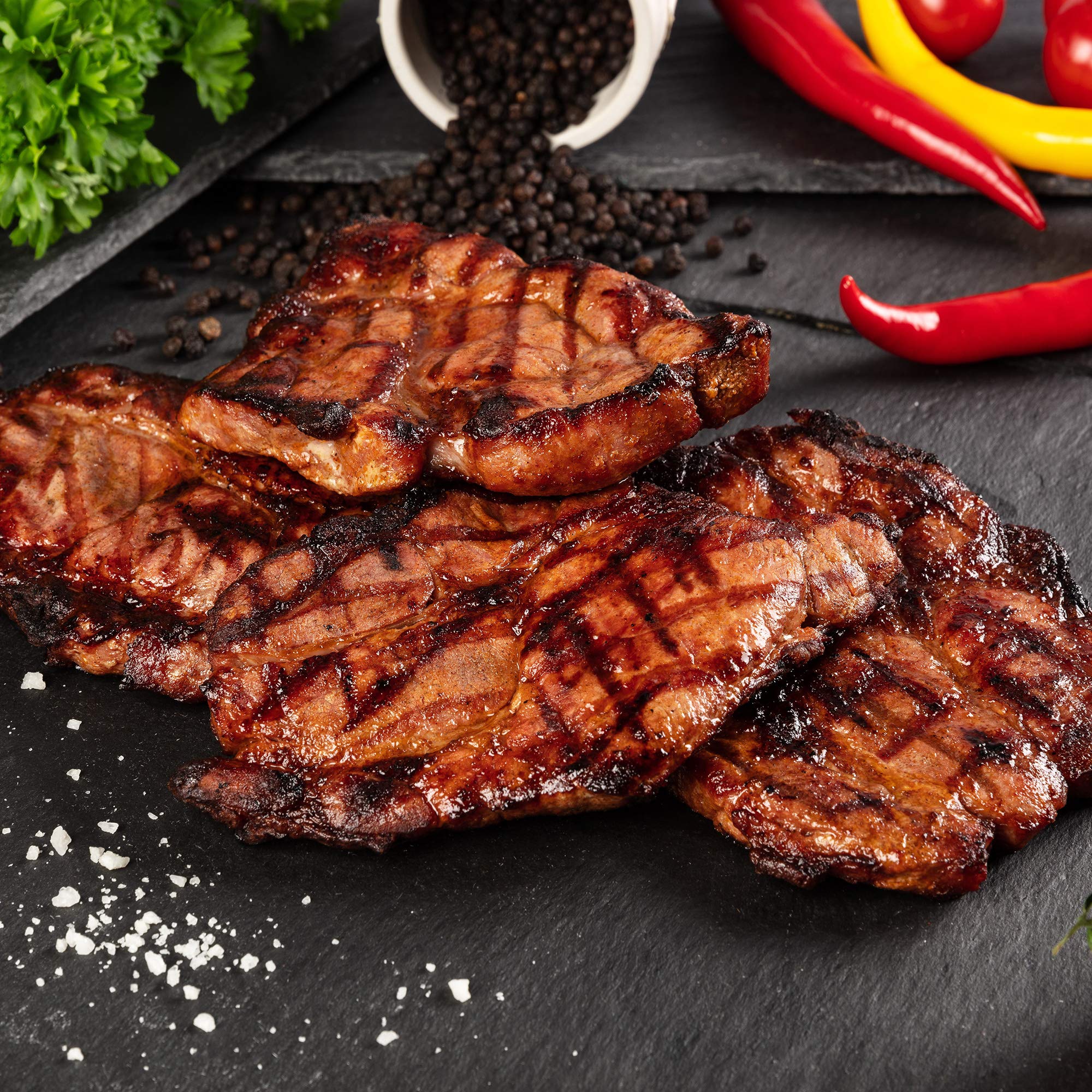 WURSTBARON® Grillpaket BAYERN für 10 Personen - Für den perfekten Grillgenuss - verschiedene marinierte Grillfleisch Sorten und Bratwürste