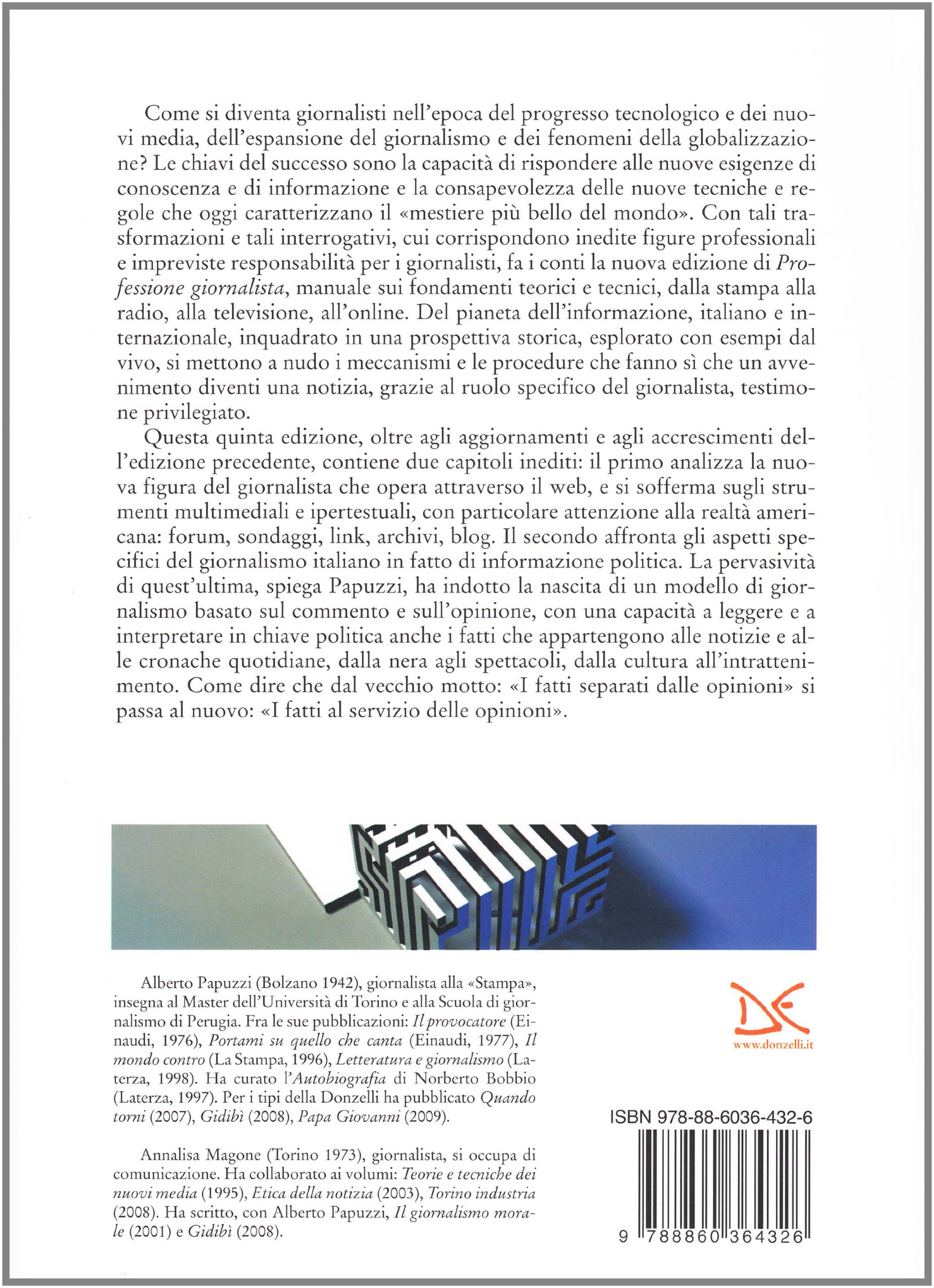 Professione giornalista. Le tecniche, i media, le regole