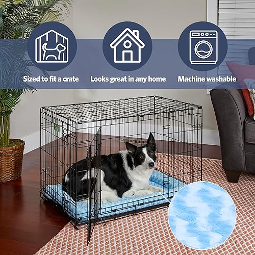 Vista 22 de Cama para mascotas MidWest Bolster, ideal para cajas de metal para perros, se puede lavar a máquina y secar, 36 - pulgadas, Rosado Blush