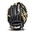 Franklin Sports Pro Flex Right Hand Throw Glove, 12-Inch, Black/Brown