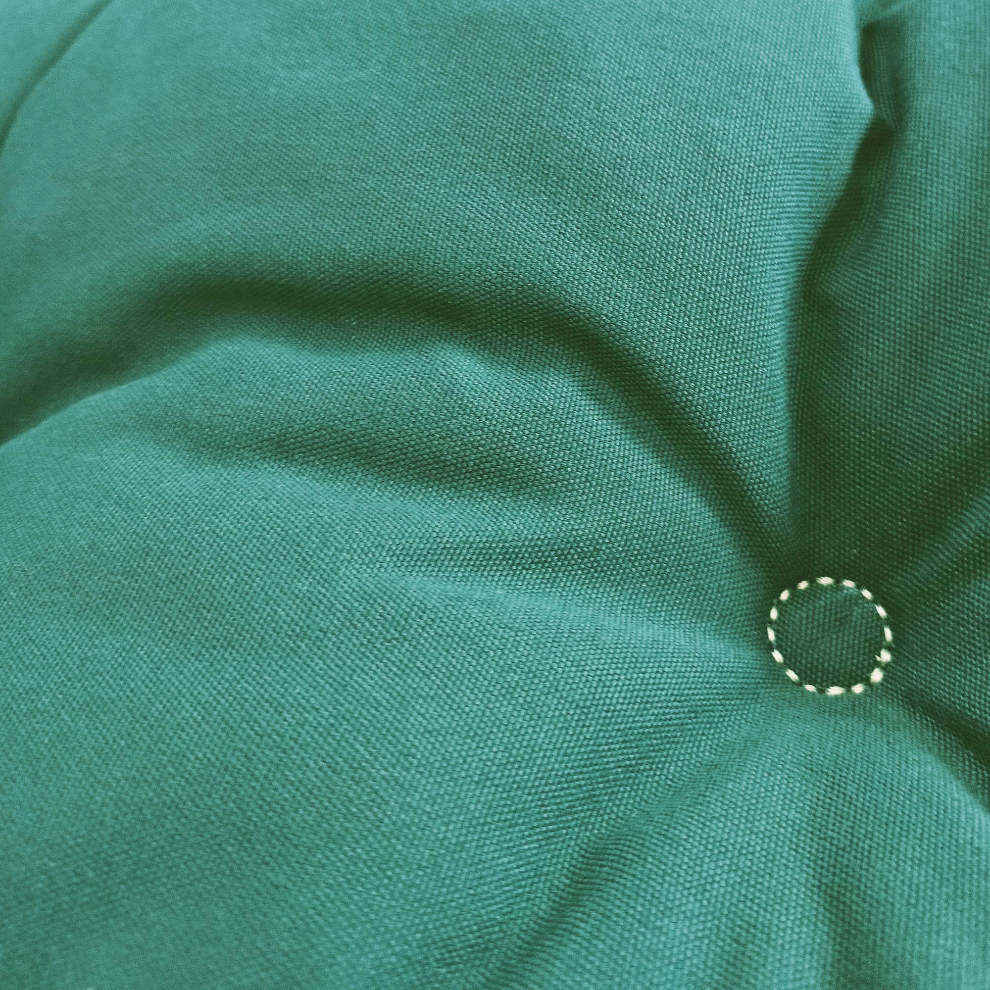 4L Textil Coussin pour Banc de Jardin, balancelle hollywoodienne - Coussin d'assise et de Dossier - Résistant aux intempéries - 100 x 50 x 50 cm - Vert - Résistant aux UV