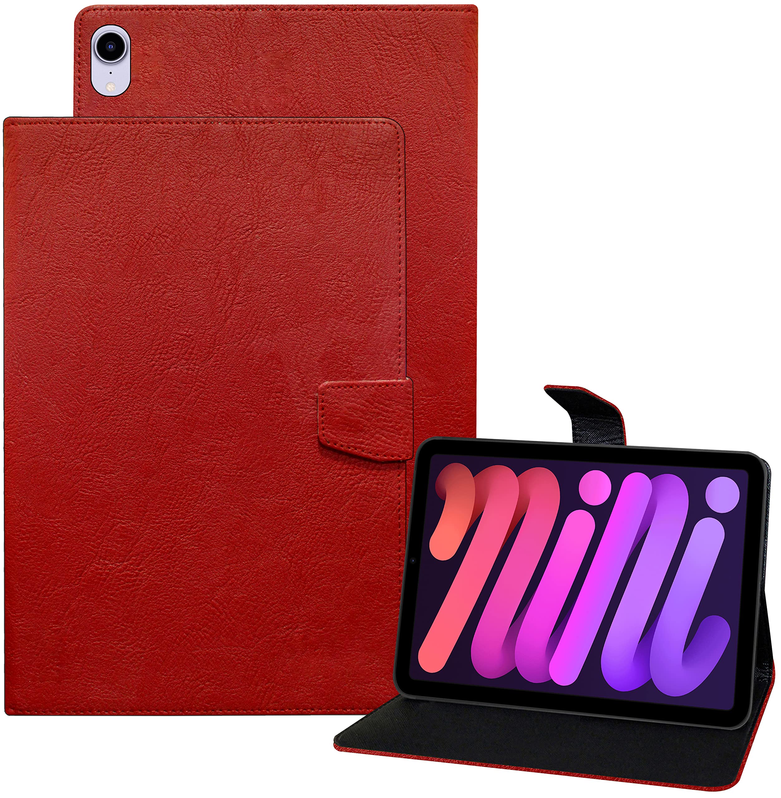 TGK Plain Design Flip Cover for iPad Mini 6th Generation Case 8.3 Inch 2021 Red (B09J8SM2M2) Amazon Price History, Amazon Price Tracker