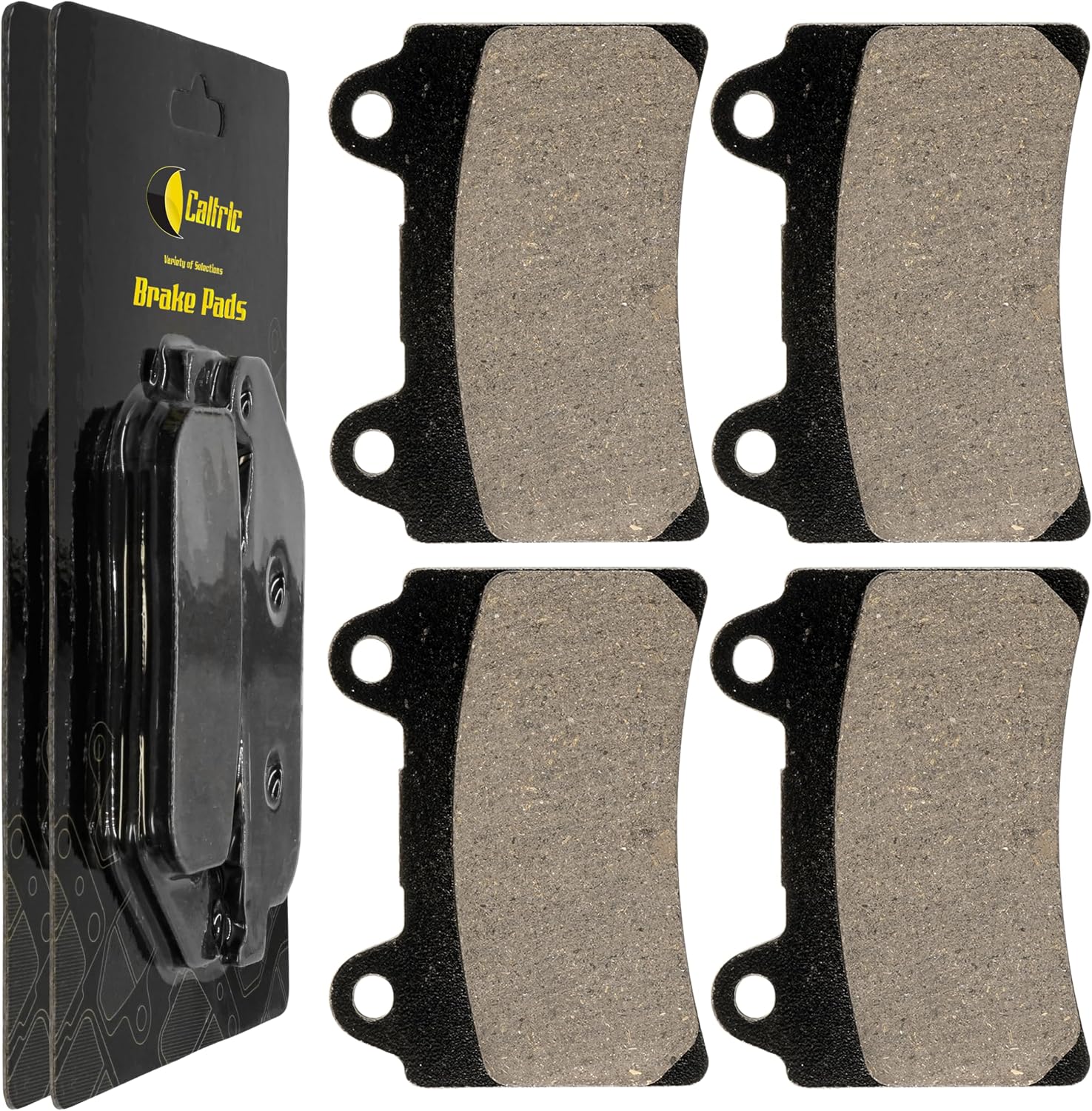 Caltric Front Brake Pads Compatible with Yamaha Fzr750R Fzr-750R 750R 1987 1988
