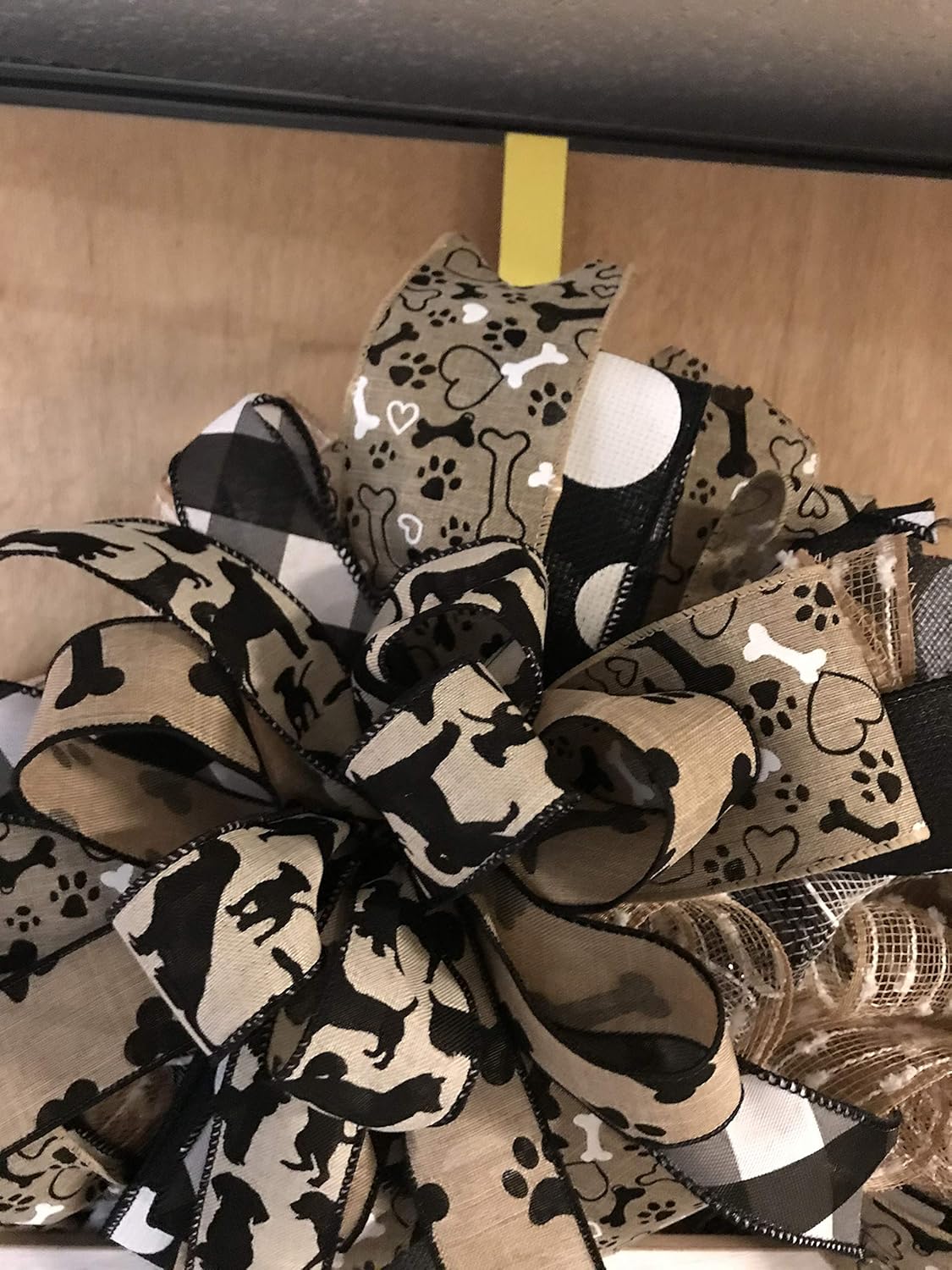 Dog wreath, Dog decor