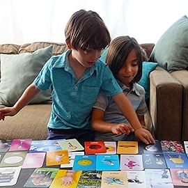 Award-Winning First Words & Opposites Flash Cards for Kids Ages 2-8 - 36 Durable Cards with Real Pictures - Preschool, Kindergarten & Early Elementary Learning