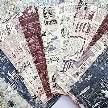 コラージュ素材　紙もの　素材紙　【2192】 コラージュ素材 紙もの 素材紙 【2192】