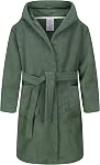 Kids Soft Towel Hooded Robe Cotton Bathrobe for Girls 5-16 Years