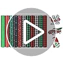 Christmas Heat Transfer Vinyl, 11 Sheets Christmas Buffalo Plaid HTV Vinyl, Holographic Snowflake Iron On Vinyl for Cameo 12×10 inch - Image 8