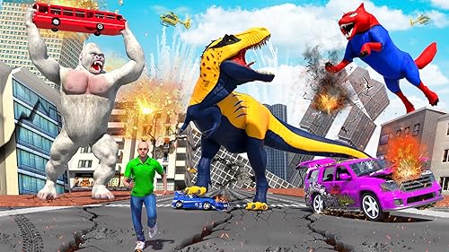 Spider Wolf Games: City Attack Rampage