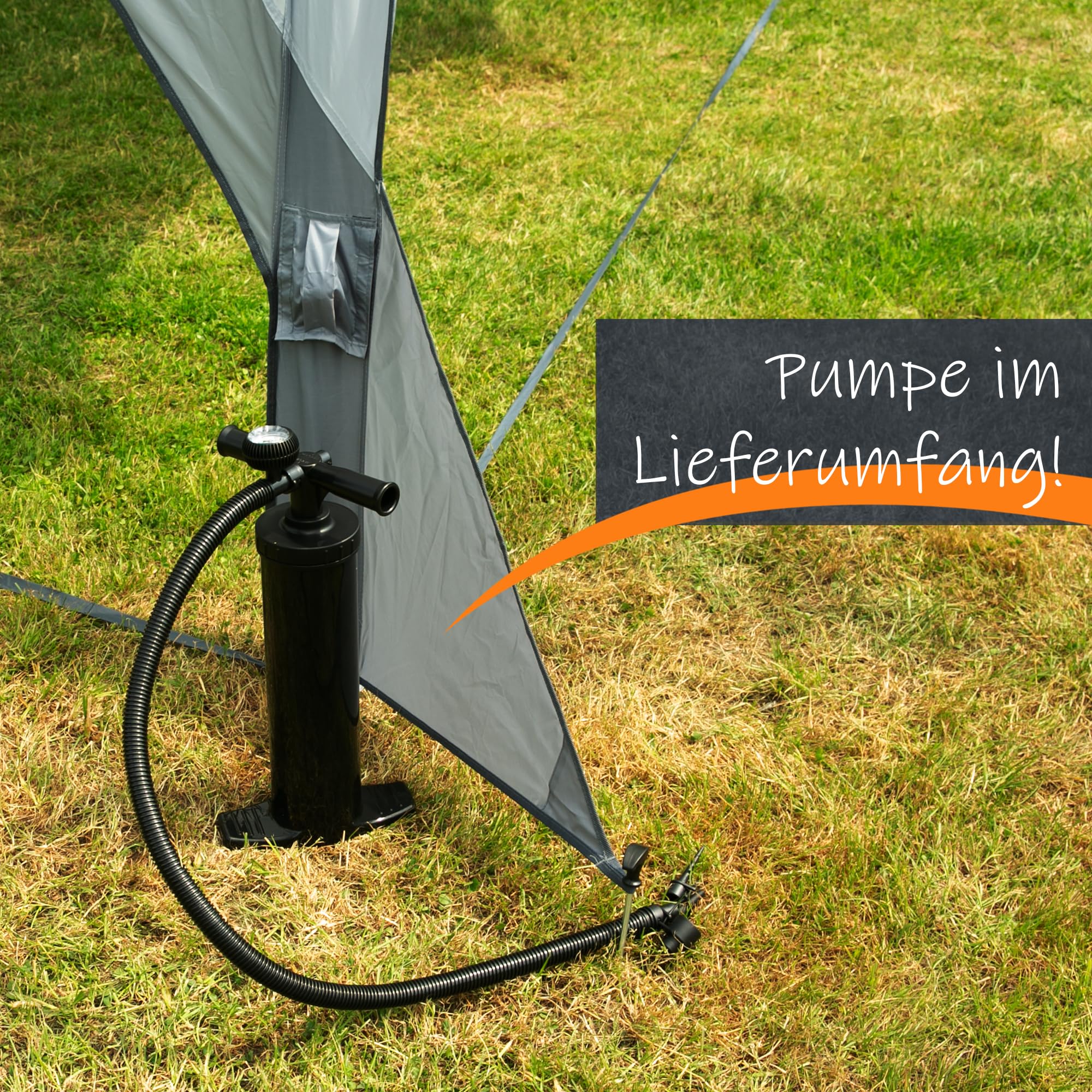 your GEAR Caravan Amalfi Air 4.2 - Universal Wohnwagen Sonnensegel, Sonnesegel UV 50+