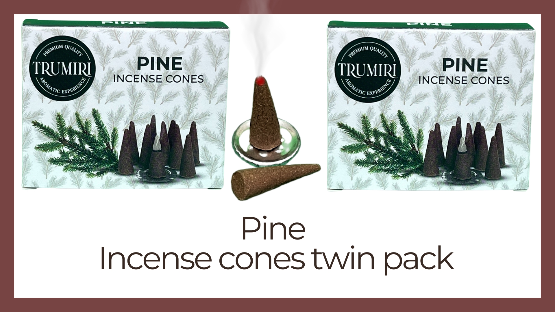 Amazon.com: Pine Incense Sticks & Incense Cones Combo Pack - 60