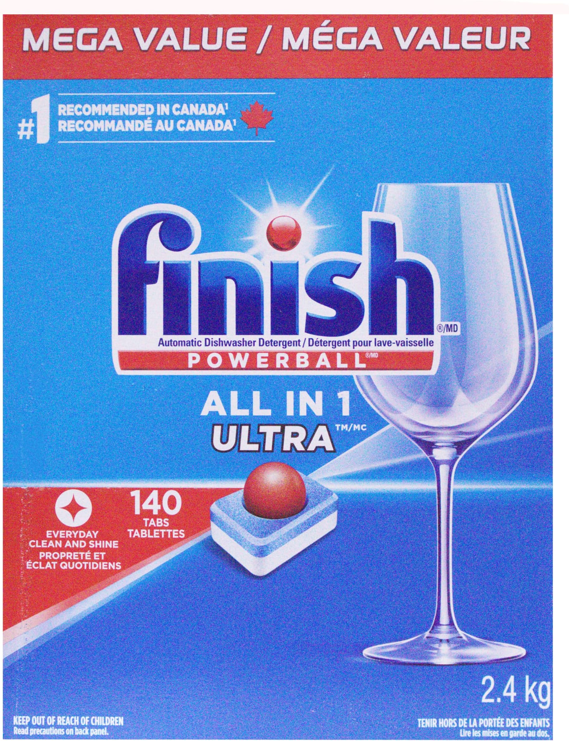Finish Classic Dishwasher Tablets 110 Pieces Pack Size 1