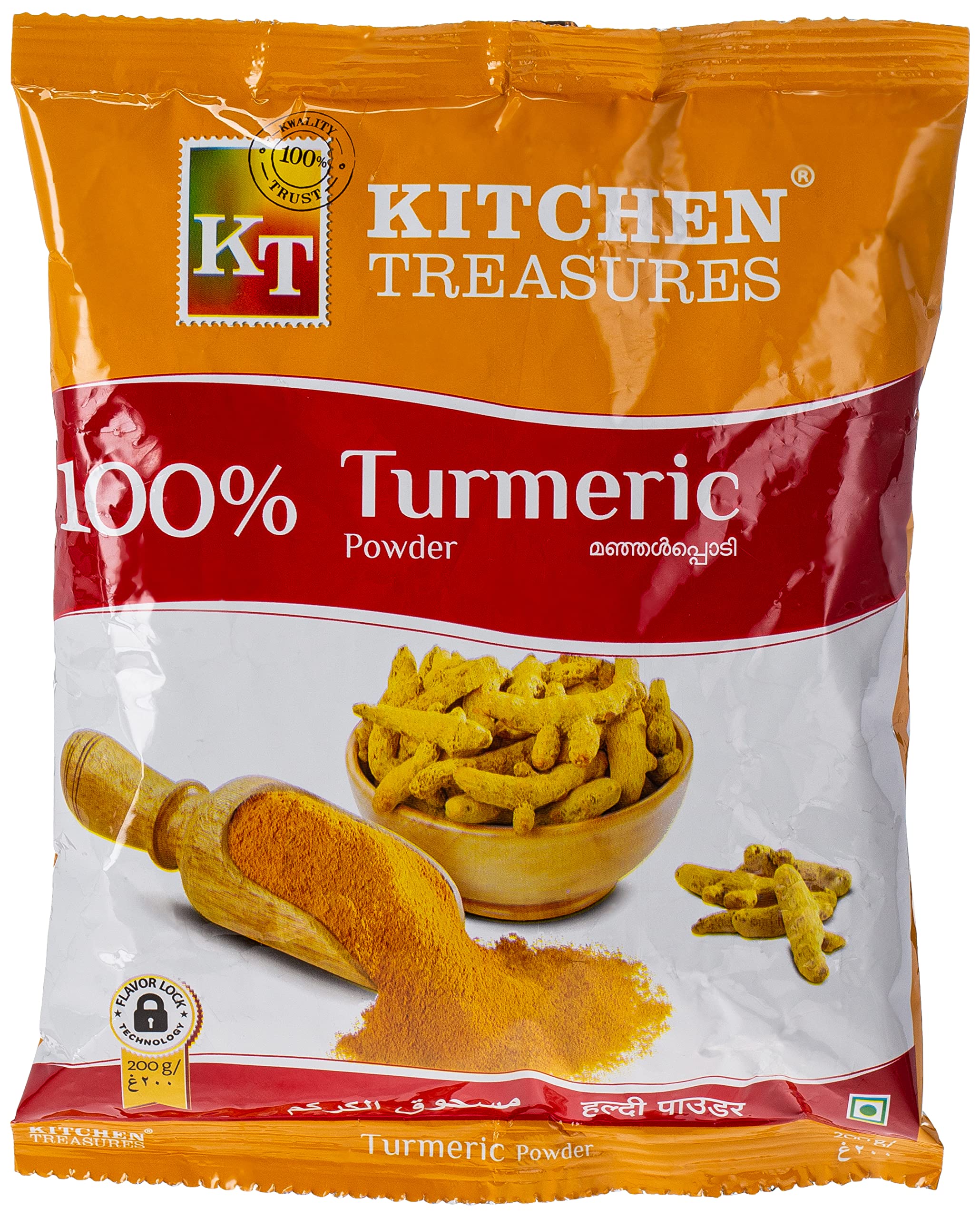 Kitchen Treasures Turmeric Powder, 200 Gm