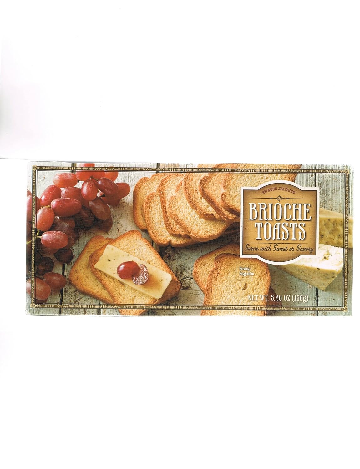Trader Joe's Brioche Toasts (4 Pack) Packaged Snack