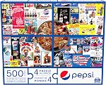 Spin Master Games, Puzzles de céréales Kellogg's de 100 pièces, ensemble cadeau de puzzles de boîtes de céréales carrées, Froot Loops, Rice Krispies, Raisin Bran, Corn Flakes, Frosted Flakes, Honey Smacks pour 4 ans et plus