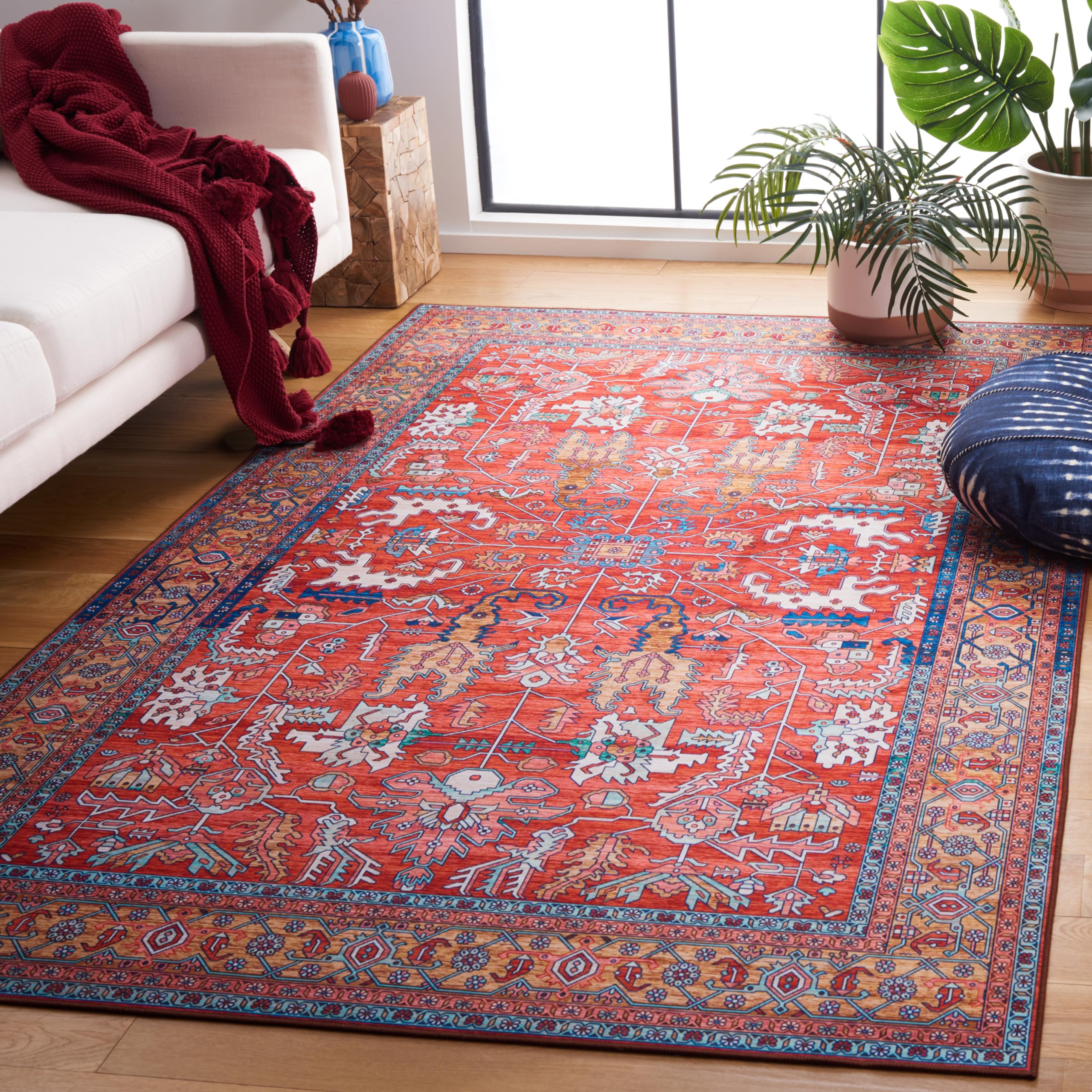 Alfombra lavable que no desliza Tucson ideal para solucionar problemas de manchas y caídas