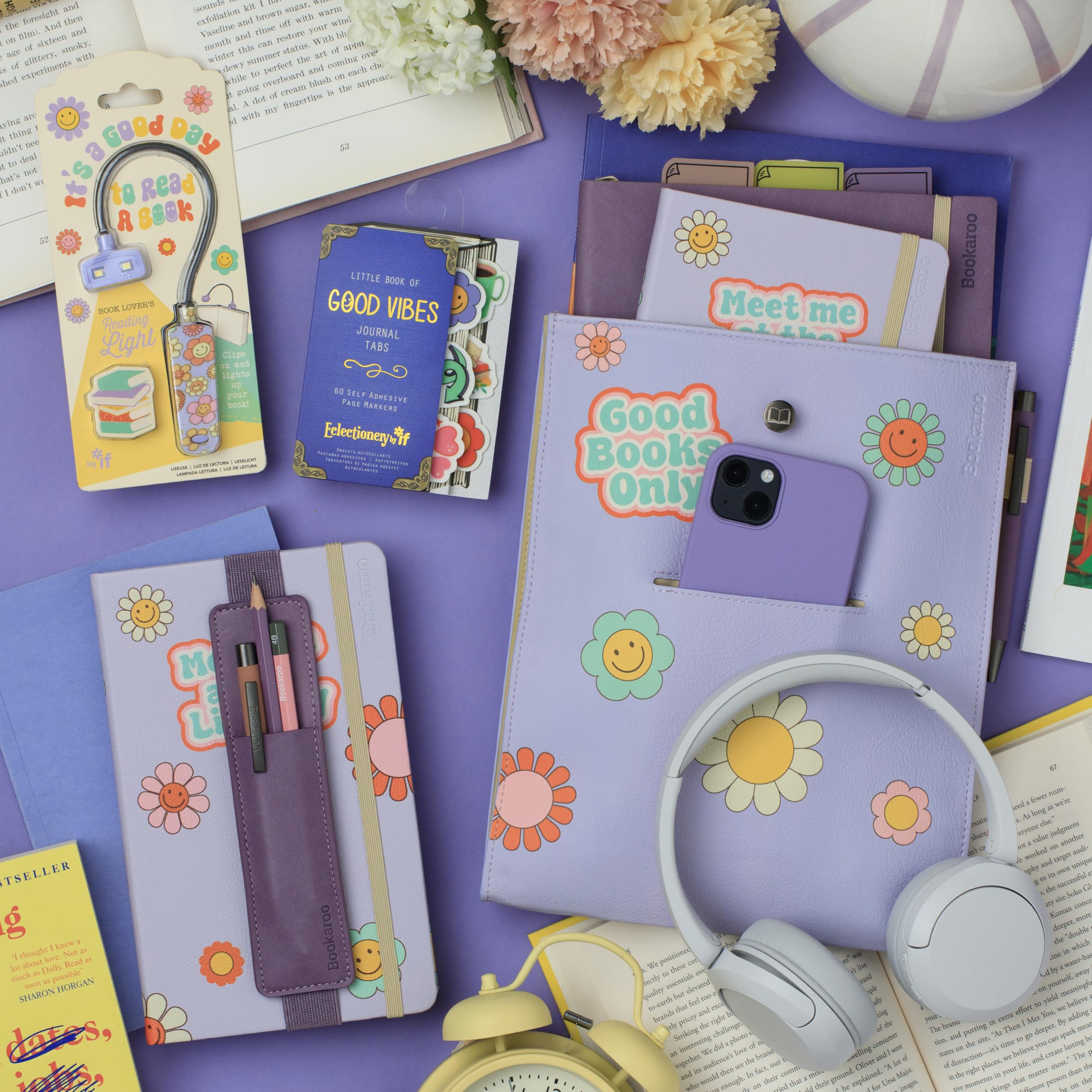 IF Bookaroo Books & Stuff Pouch - It's a Good Day