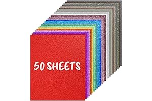 BigOtters Glitter Cardstock Paper: Perfect for Party Foil Sheets and Confetti