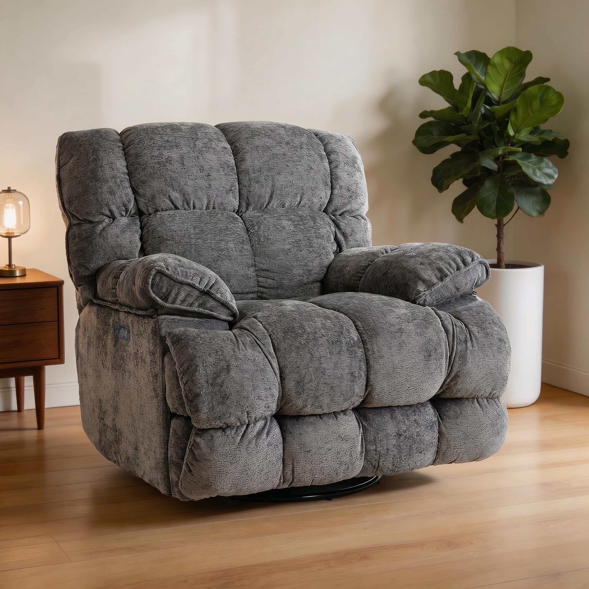 Fauteuil relax électrique : adieu fatigue avec l'assise xl inclinable