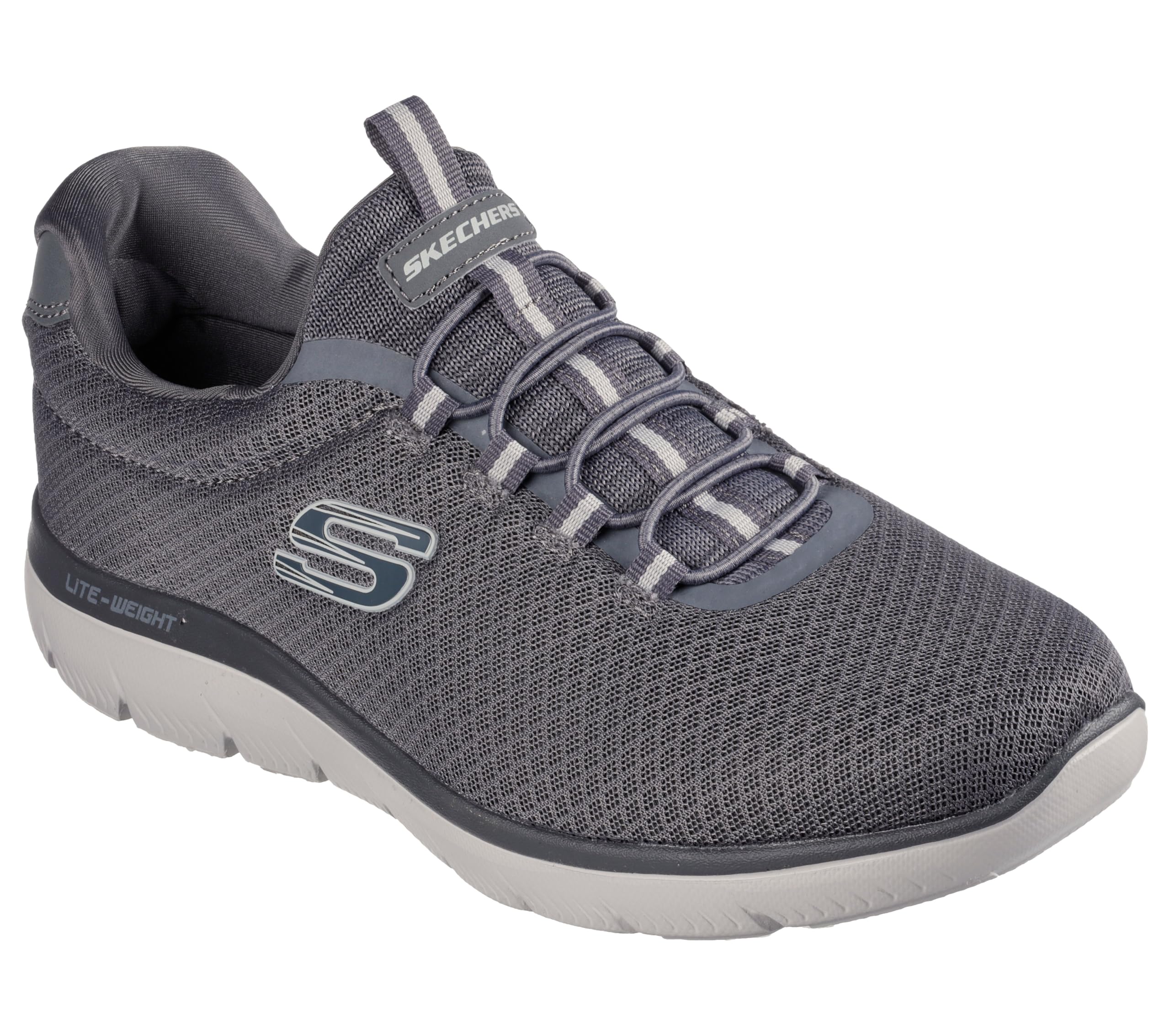 skechers Men's Casual Shoes-SUMMITS-52811ID-CHAR-11 Charcoal-picture-16