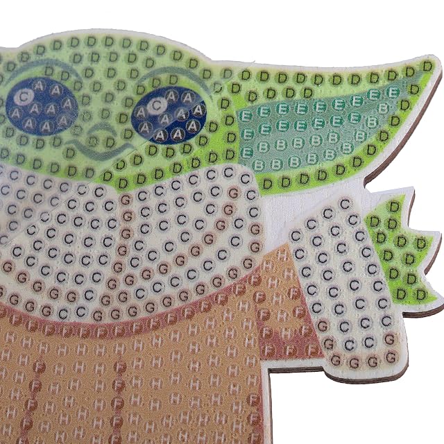 Foto 4 de 7 de Crystal Art Grogu, Buddy