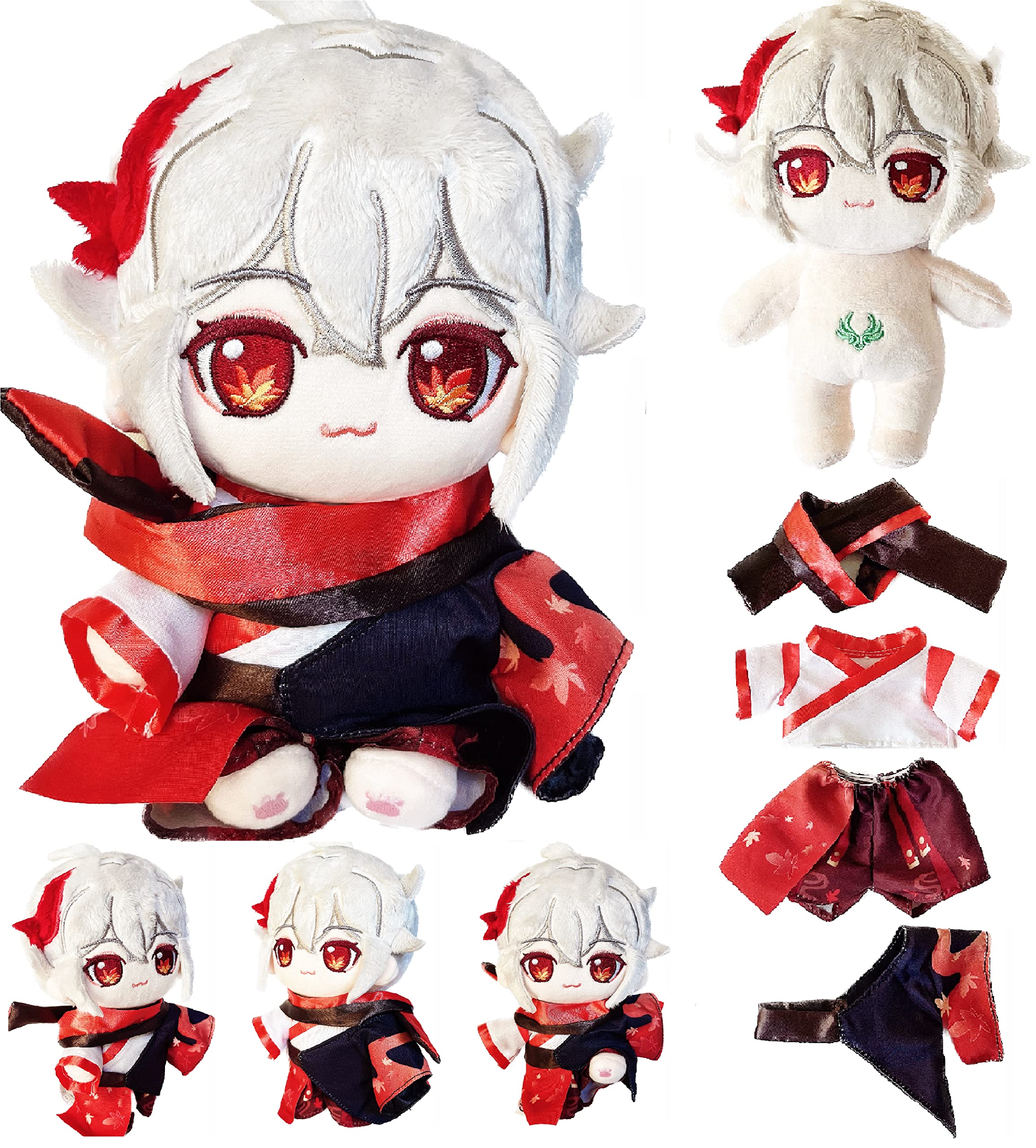 Buy uoozii 23cm/9inch Genshin Impact Plush Figure Hu Tao Raiden Sho