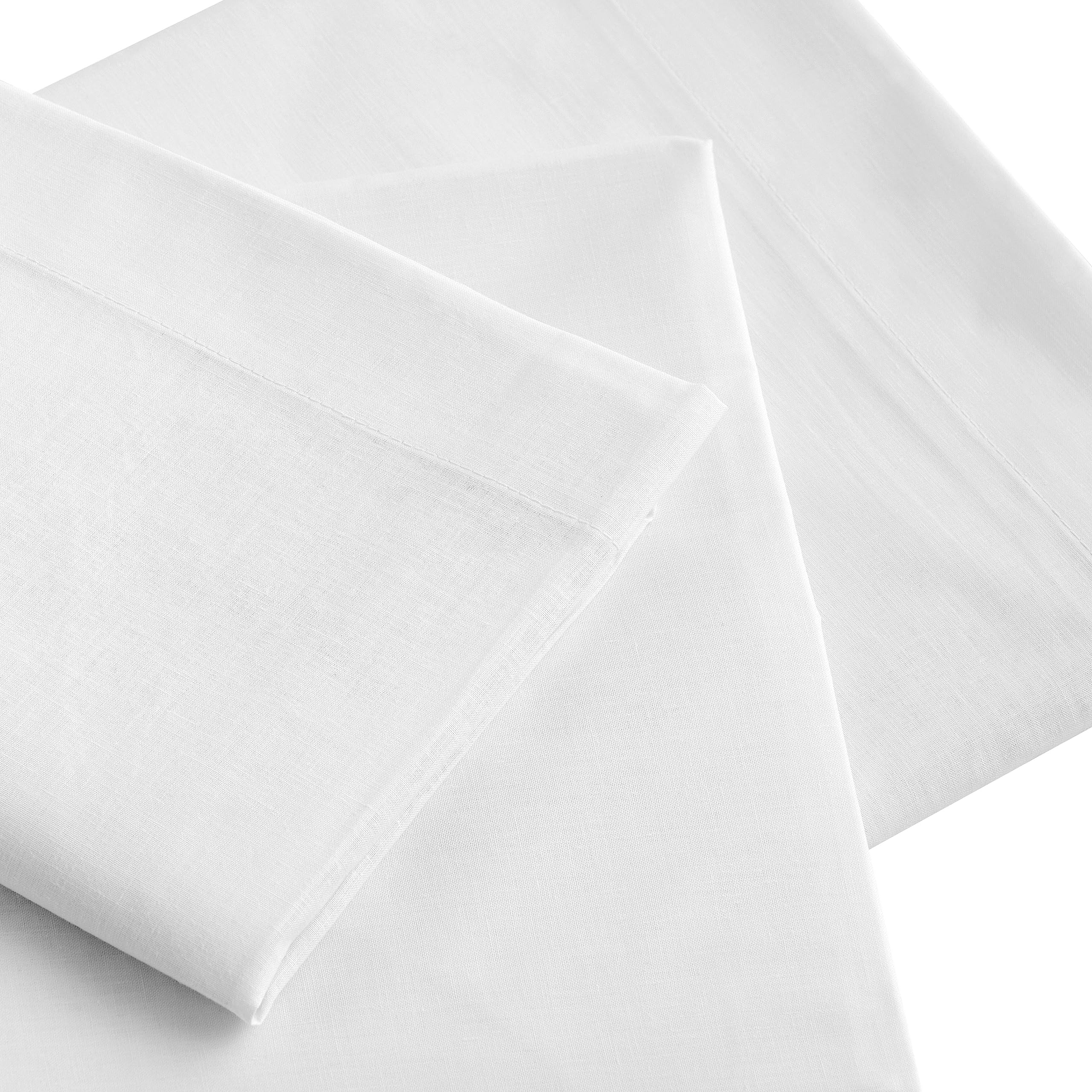 Degrees Home - Collection - Parure De Draps 3 Pièces - Drap Housse, Drap De Dessus Et Taie D'oreiller - Lit 135 Cm - 100% Polyester - Beige