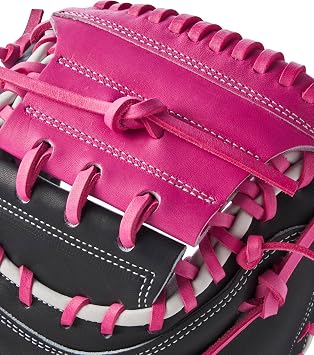 Wilson Fall 2024 A2K M23 33.5 Baseball Catchers Mitt - Right Hand Throw, Navy/Flamingo