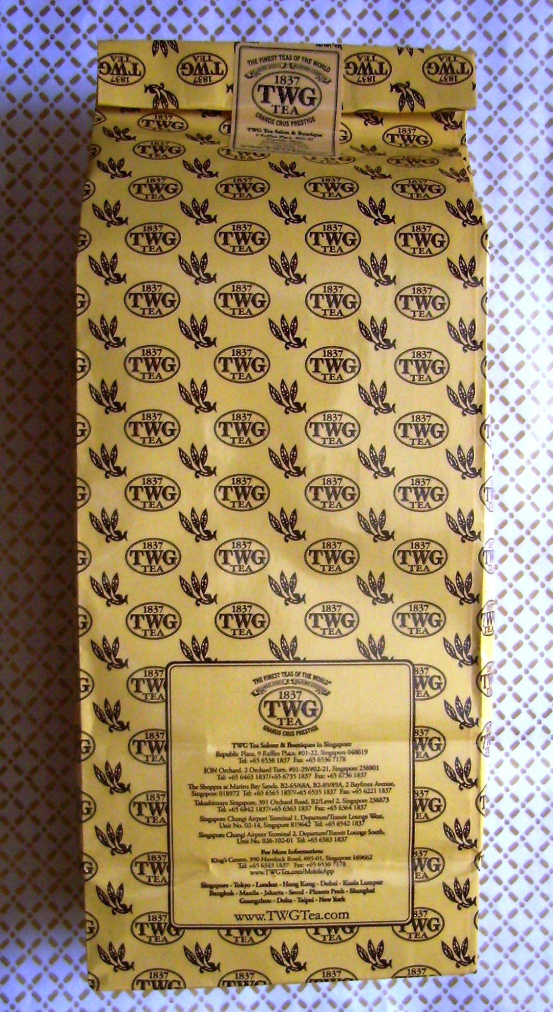 Desconocido TWG Singapore - The Finest Teas of The World - Moroccan Mint - Bolsa a Granel 500gr